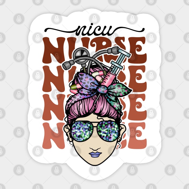 NICU nurse Sticker by Zedeldesign